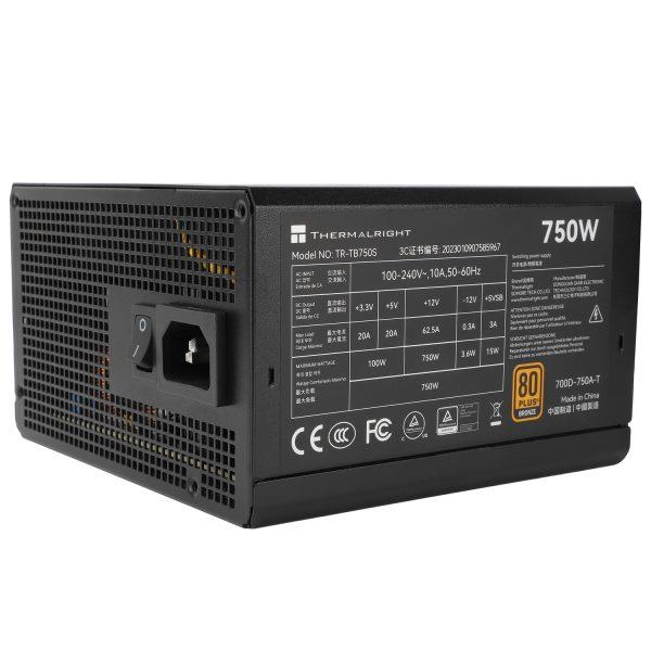 Thermalright Power Supply TB-750S 750W 80 Plus Bronze Thermalright Power Supply TB-750S 750W 80 Plus Bronze